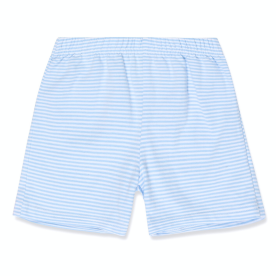 Boy's Micro-Striped Shorts